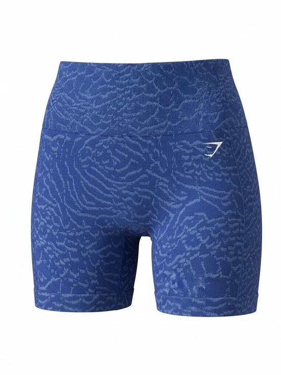Gymshark Pants - Gymshark Women’s Royal Blue Seamless High-Rise Bike Shorts